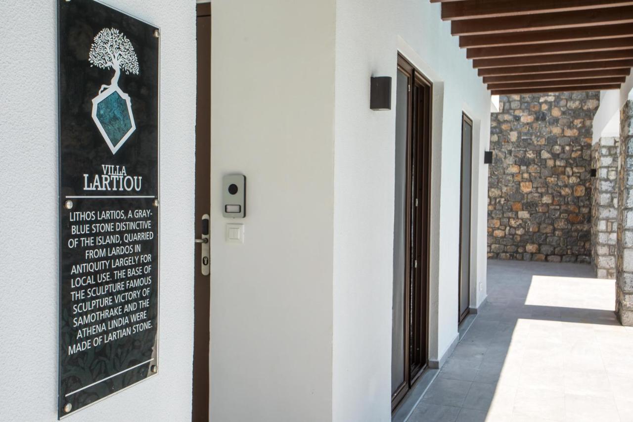 Terra Pietra Luxury Villas & Suites Lardos Exterior foto
